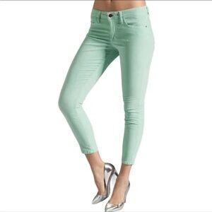 Levi's Light Green Women's mid rise skinny Jeans size 12